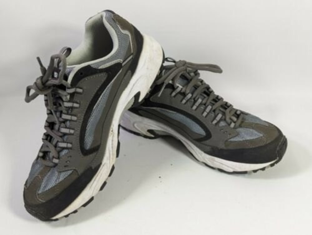 Men Shoes Skechers Sport Stamina Nuovo Cutback Size 8 Gray 51286EW Sneaker